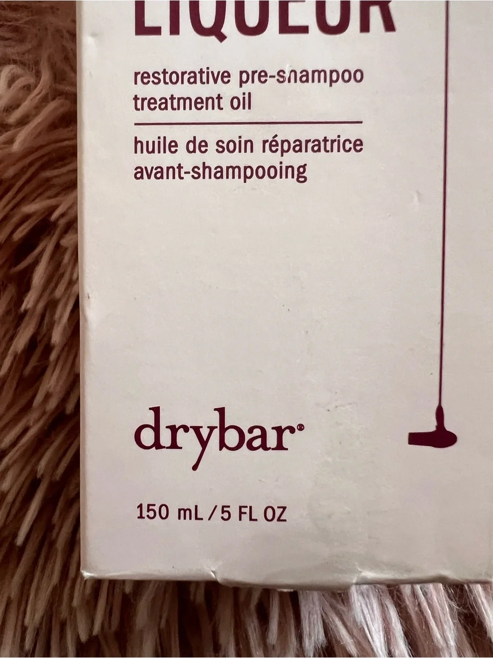 NIB Drybar Cure Liqueur Restorative Pre-Shampoo Treatment Oil